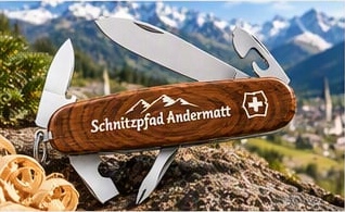 DAS SCHNITZWEG ANDERMATT MESSER